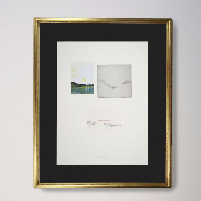Cezanne I | Javier Roz | Grabado |  Galería Madrid