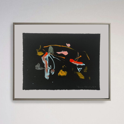 Lejos del silencio | Pintura abstracta de Belén Gonzalo | Galería de arte