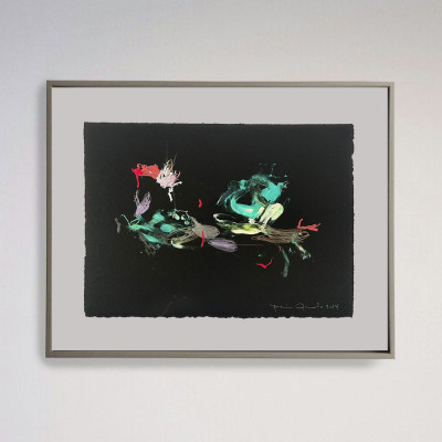 Destilar el deseo | Pintura sobre papel de elén Gonzalo | Arte Abstracto