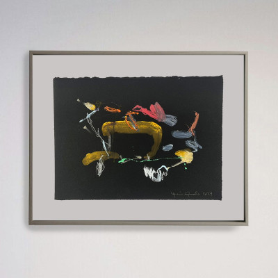 Grieta de hierro | Pintura abstracta de Belén Gonzalo | Galería de arte