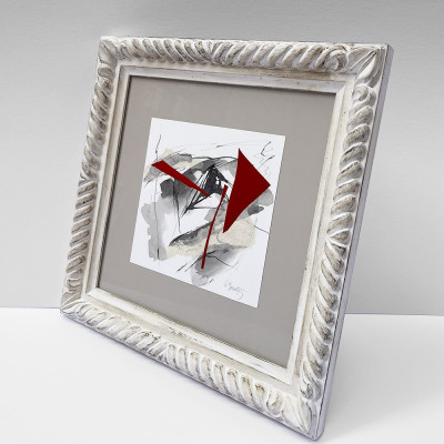 Pintura abstracta de Lidia Buente con marco | Tienda de cuadros en Madrid