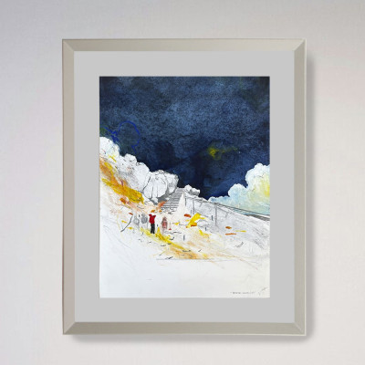 Breve viaje V | Pintura de Javier Roz | Galería de arte Madrid