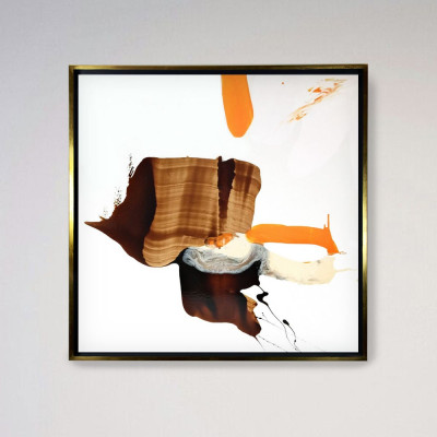 Desierto blanco II | Pintira abstracta de Sandra Asenjo | Arte
