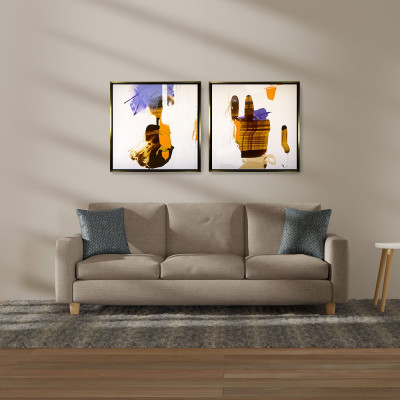 Espejismo II | Lienzo abstracto | Pintura de Sandra Asenjo | Arte