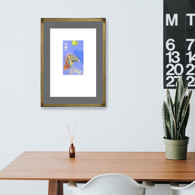 Azul Claro | Joaquín Capa | Grabado |  Galería Madrid