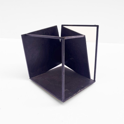 Escultura Cubo I | Obra de Erik Kirksaether | Galería de arte en Madrid