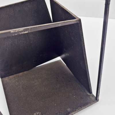 Escultura Cubo I | Obra de Erik Kirksaether | Galería de arte en Madrid