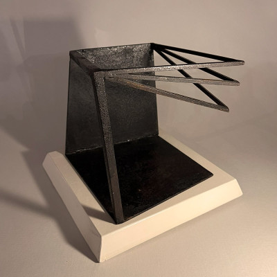 Escultura Cubo VI | Erik Kirksaether | Escultura geométrica en Madrid