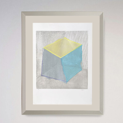 Xilografía de Erik Kirksaether | Cubo artístico | Galería de arte Madrid