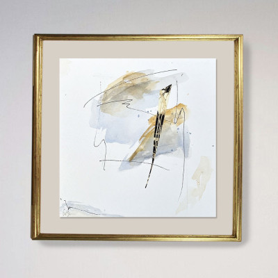 Luz dorada II 1 Pintura abstracta de Lidia Buente | Tienda de arte
