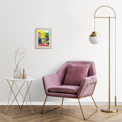 Pintura abstracta y colorida | José Ballester | Galería de arte Madrid