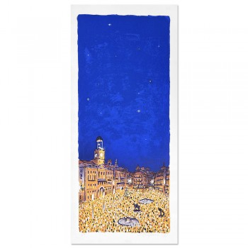 Litografía de Madrid del artista Josep Moscardó