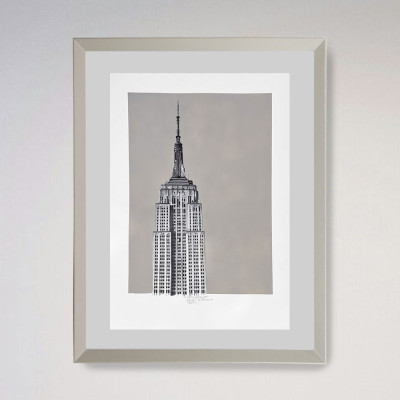 Empire State Building New York | Pintura de Iñaki Pardos | Tienda de arte