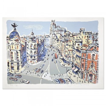 Gran Vía y Alcalá Madrid