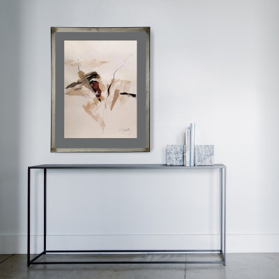 Espacio Compartido X | Lidia buente | Pintura sobre papel |  Galería Madrid