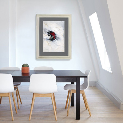 Espacio Compartido G I | Lidia BUENTE | Pintura sobre papel |  Galería Madrid