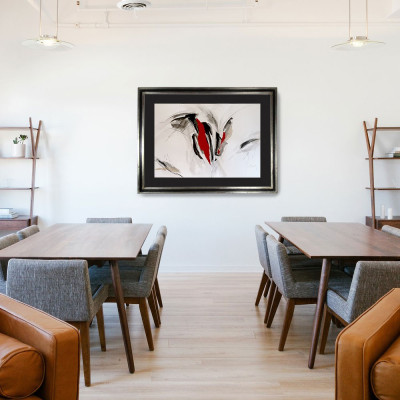 Espacio Compartido G VII | Lidia Buente | Pintura sobre papel |  Galería Madrid