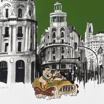 Pedro y Pablo por la Gran Vía