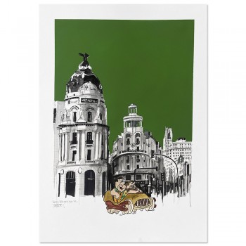 Pedro y Pablo por la Gran Vía 2
