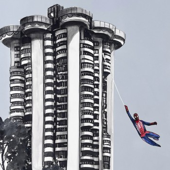 Spiderman en Torres Blancas 2