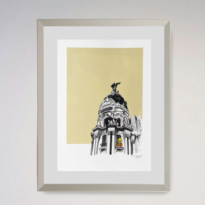 Me pareció ver un lindo gatito | Pintura figurativa de Iñaki Pardos