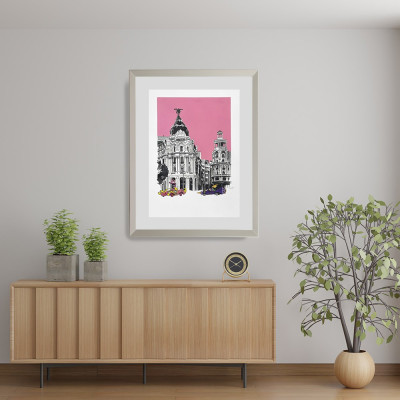 Glamour en Madrid | Pintura figurativa de Iñaki Pardos | Los autos