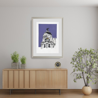Batman y Robin | Pintura figurativa de Iñaki Pardos | Galería de arte