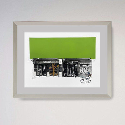 Beep Beep!! | Pintura figurativa de Iñaki Pardos | Galería de arte