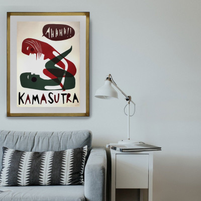 Kamasutra 01 | Marina Anaya | Grabado |  Galería A Cuadros Madrid