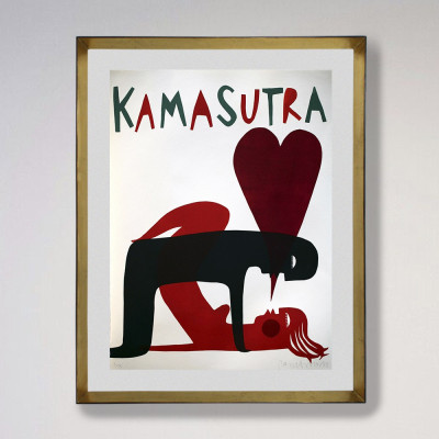 Kamasutra 02 | Marina Anaya | Grabado |  Galería A Cuadros Madrid