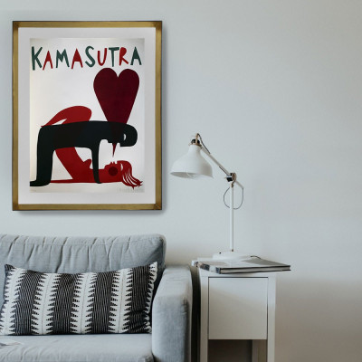 Kamasutra 02 | Marina Anaya | Grabado |  Galería A Cuadros Madrid
