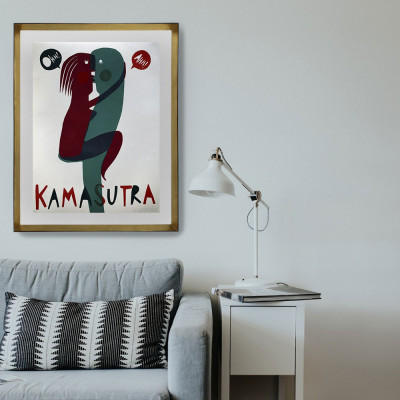 Kamasutra 03 | Marina Anaya | Grabado |  Galería A Cuadros Madrid