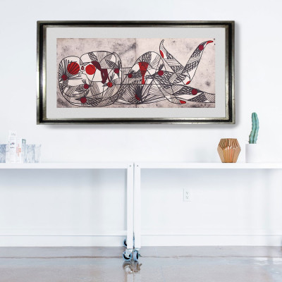 OKINAWA | Marina Anaya | Grabado figurativo |  Galería A Cuadros Madrid