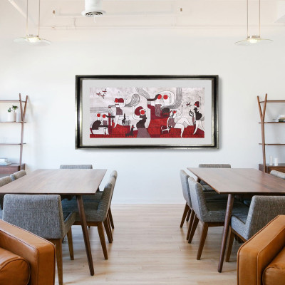 Babilonia | Marina Anaya | Engraving | A Cuadros Gallery Madrid