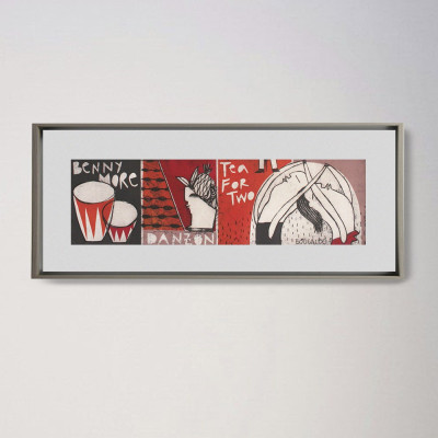 Jazz Latino III | Marina Anaya | Grabado |  Galería A Cuadros Madrid