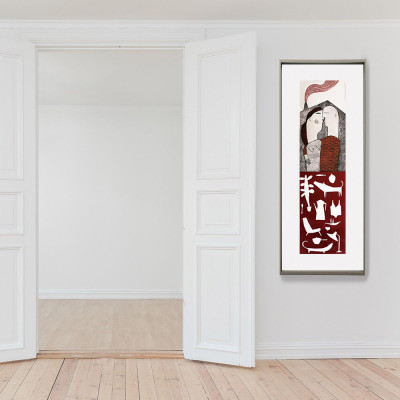 En casa I | Marina Anaya | Grabado |  Galería Madrid
