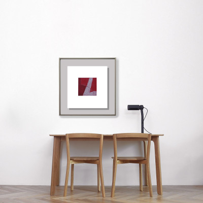 Rojo I | Olvido Castillo | Grabado |  Galería A Cuadros Madrid