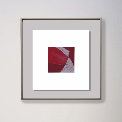 Rojo II | Olvido Castillo | Grabado |  Galería A Cuadros Madrid