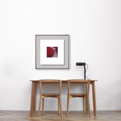 Rojo II | Olvido Castillo | Grabado |  Galería A Cuadros Madrid