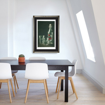 Se acabó | Ramiro Undabeytia | Grabado |  Galería A Cuadros Madrid