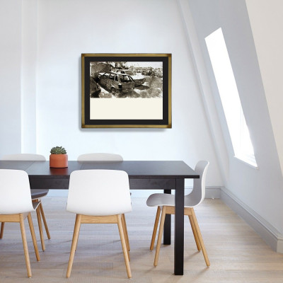 Ibiza burn | Wenceslao Robles | Grabado |  Galería Madrid
