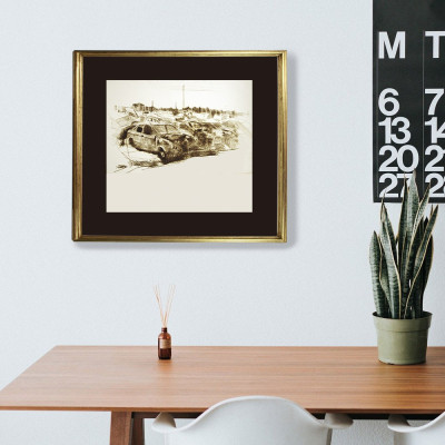 Desguace 9 | Wenceslao Robles | Grabado |  Galería A Cuadros Madrid