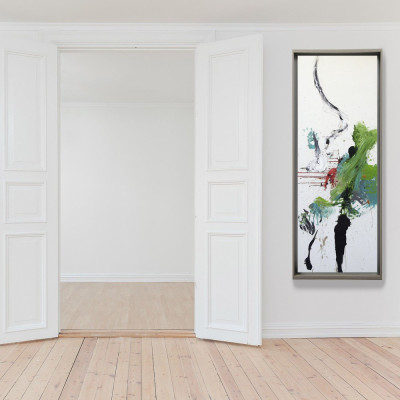 Todo se mezcla | Belén Gonzalo | Painting on canvas | A Cuadros Gallery Madrid