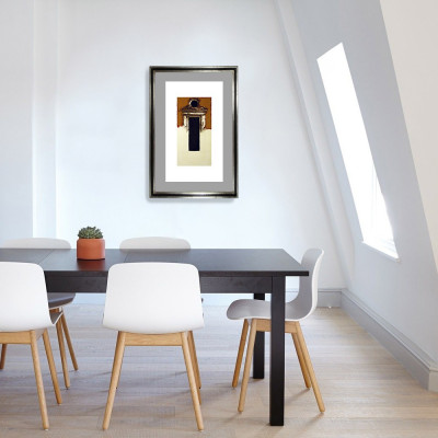 Arquit ventana ocre | Alessandro Reggioli | Galería A Cuadros Madrid