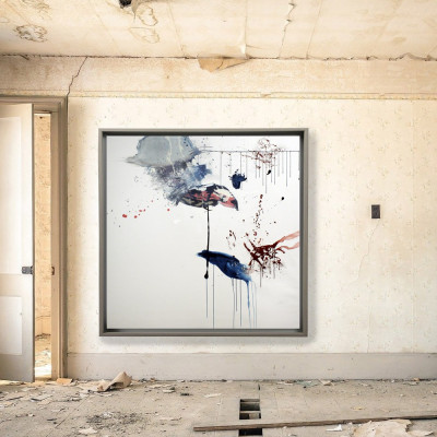 Corazón transgresor | Belén Gonzalo | Painting on canvas | A Cuadros Gallery Madrid