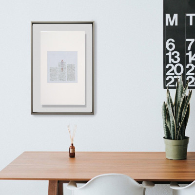 Mar de dudas | Andrea Fernández | Grabado |  Galería Madrid