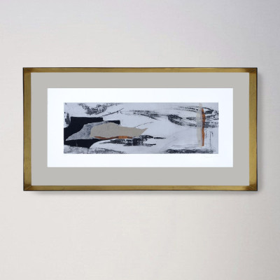 Forma II ocre | Lidia Buente | Grabado | Galería A Cuadros Madrid