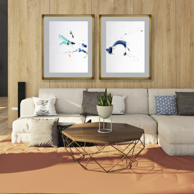 Vive en la melancolía | Belén Gonzalo | Abstract painting | A Cuadros Gallery Madrid