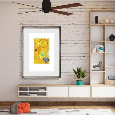 Vertical yellow color