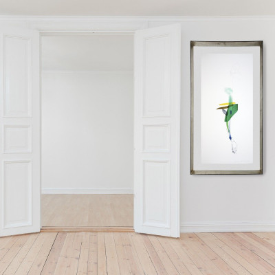 Tanta luz directa | Belén Gonzalo | Painting on paper | A Cuadros Gallery Madrid